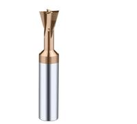 Carbide Dovetail Milling Cutter CNC Tool 30 45 60 75 90 120 Degree Tungsten Steel Machining Tool for Metal End Mill 1-20(4mm,2055 Coated_75 Degree)