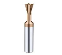 Carbide Dovetail Milling Cutter CNC Tool 45 60 75 Degree 6mm 8mm 10mm 12mm Tungsten Steel Machining Tool For Metal End Mill(6mm,BB2055 Coated 60 degree)