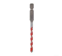 Carbide Drill Bits for Concrete, Brick, Tile and Glass - Hex Shank, NF10X Carbide Tips, Shock-Absorbing Design, for Hammer Drills(3/8inch)