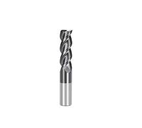 Carbide End Mill 1-12mm 3 Flute End Milling Bit High Performance Milling Cutter for Aluminum Cutting CNC Machine Milling Tool Roughing and Finishing