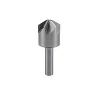 Carbide End Mill, 1pcs 120 Degree Countersink Drill Bit,Dia 6mm-50mm Chamfer Metal Deburring End Mill(22mm)