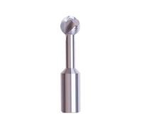 Carbide End Mill 1pcs HRC60 Ball T-Shaped Arch Milling Cutter R0.5-R10 Engraving Router Bits for Universal Machines(R3.5 D3.5 11 D8 60,Uncoated)