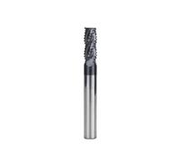 Carbide End Mill, 4 Flute Solid Roughing Cutter, CNC Milling Bits, 1 Piece, 4-12mm Diameter, 50HRC Hardness for Precision Cutting