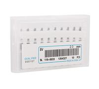 Carbide End Mill Engraving Bits 10pcs Ultra Fine Cemented Carbide Milling Cutter Set for CNC PCB Metal Plastic Engraving 2mm Cutting Diameter 3.175mm Shank Diameter