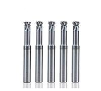 Carbide End Mill M1.6 M2 .5 M3 M4 M5 M6 M8 M10 M12 3 Flute Tungsten Steel Milling Cutters for of Kinds of Metal(M2.5x0.45xD4x50)