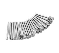 Carbide File Cutter Taper Points Burrs Grinding Head for Wood Grinding Carving, 20Pcs