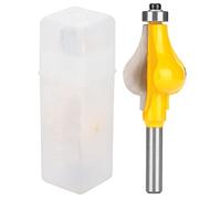 Carbide Handrail Router Bits, Woodworking Milling Cutter for MDF Solid Wood Particleboard, 8mm Handrail Router Bit with Heat - Coating for Carpentry Enthusiasts