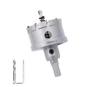 Carbide Hole Cutter Drill Bits,LAIWEI Heavy Duty Hole Saw for Stainless Steel,Metal,Cast Iron, Copper 2-1/8"(54mm)