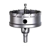 Carbide Hole Cutter Drill Bits,LAIWEI Heavy Duty Hole Saw for Stainless Steel,Metal,Cast Iron, Copper 3-5/32"(80mm)