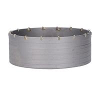 Carbide Hole Saw Blade 160mm High Speed Drilling Tool for Concrete Brick Stone Installation Durable Silver 6.3 Inch