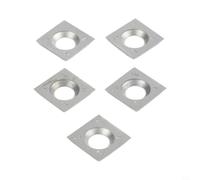 Carbide Insert 14mm Straight Edge Tungsten Blades for Planer Heads - Milling Inserts for Plastic Machining 10pcs