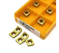 Carbide Insert CCMT060204 VP15TF CCMT 060204 UE6020 US735 Turning Tools for Stainless Steel CNC Lathe Cutter 10pcs Blade Plate(CCMT060204 US735)