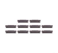 Carbide Insert Set MGMN150 MGMN500 for CNC Lathe Grooving and Turning Tool Suitable for Various Processing (MGMN200-G LF6018)