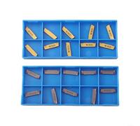Carbide Inserts 20Pcs Grooving Parting Cut-Off Tool 2Mm Width Carbide Blade For MGEHR/MGIVR Holder Oscillating Tools Accessories