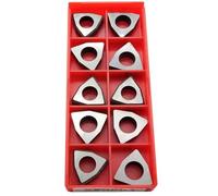 Carbide Inserts Boring Carbide Holder Insert MW0804 Replacement Tool Trigon Turning 10Pc/set For WNMG0804