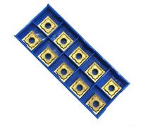 Carbide Inserts SNMG120404-HA High Grip Fast Cutting Easy Change Long-lasting For Cast Iron Turning Milling 10 Pack