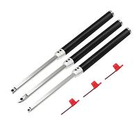 Carbide Lathe Tools, Lathe Turning Tools Woodworking Rougher Finisher Detailer Turning Tools and Aluminum Alloy Grip Handle Carbide Turning Tools with Diamond Round Square Carbide Inserts,Set 3