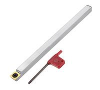 Carbide Lathe Tools, Wood Lathe Working Tool, Carbide Tipped Wood Turning Tool for Lathe, Woodturning Rougher Detailer Finisher, Interchangeable Aluminum Alloy Handle,1 Piece,Square 14mm