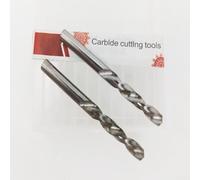 Carbide Left Way Drill Bits with Straight Shank Suitable for Reversal Drilling Applications and Various Electric Drill Models (8mm)