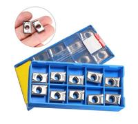 Carbide Milling Inserts, Aluminum Cutting Inserts for CNC Machining, APMT1604PDER-MA3 Carbide Inserts 10 pcs