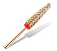 Carbide Nail Drill Bits Super Long 5 in 1 Nail Drill Bits Professional 3/32'' Carbide Tungsten Bit Two Way Rotate Drills Bit Nails Tech Left Right Handed for Nails Gel Acrylic Fast Remove Salon Home