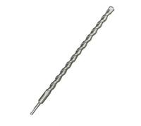 Carbide Steel Drill Bit, 500mm SDS Plus Shank for Concrete Masonry Brick, High Efficiency Twin Spiral Design