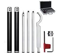 Carbide Tipped Wood Lathe Turning Tools Wood Turning Tools Carpenter Rougher Finisher Detailer Neck Hollower Diamond Round Square Insert Wood Lathe Chisel Tool