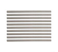 Carbide Tungsten Steel Rod Assortment, 10PCS Straight Shank Metric 100mm Long Lathe Tool for Various Cutting Needs(3.5mm)