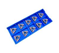 Carbide Turning Inserts Lathe Turning Tool Holder 10PCS 16ER AG55 PC9030 Hard Alloy Blade Thread Turning Tools Cutting Tool Lathe Cutter