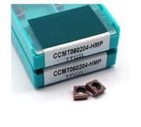 Carbide Turning Inserts Lathe Turning Tool Holder 10PCS CCMT060204HMP TT1125 Internal Turning Tool Hard Alloy Blade Metal Tools Use For Stainless Steel