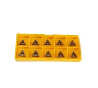 Carbide Turning Inserts Lathe Turning Tool Holder 10PCS TCMT110204 15TF Hard Alloy Turning Tool External Blade Lathe Tools Use For Stainless Steel
