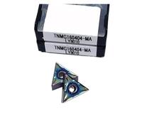 Carbide Turning Inserts Lathe Turning Tool Holder 10PCS TNMG160404-MA LY8010 Hard Alloy External Turning Tool Applies To Stainless Steel Parts(TNMG160404-MA LY8010)