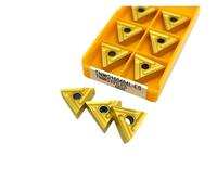 Carbide Turning Inserts Lathe Turning Tool Holder 10PCS TNMG160404R TNMG160404L TNMG160408R TNMG160408L15TF 6020 Hard Alloy External Turning Tool Milling Use For Stainless Steel(TNMG160404L 6020)