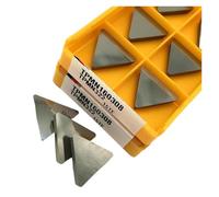 Carbide Turning Inserts Lathe Turning Tool Holder 10PCS TPMN160308 15TF TPMN220408 I20T Hard Alloy Metal Lathe Tools Milling Turning Tool Use For Stainless Steel Processing(TPMN160308 15TF)