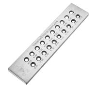 Carbide Wire Drawplate with 20 Half-Round Holes (5.1mm-7.0mm) for Jewelry Making, Gold Silver Wire Drawing Tool Carbide Drawplate Draw Plate.