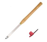 Carbide Wood Turning Tools for Lathe Woodworking, 1pcs Carbide Tipped Lathe Chisel Tool Bar with 10 * 28 * 2.5mm Ci4 Diamond Carbide Insert for Rougher, Finishers