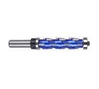 Carbides Spirals Router Cutter With Upper Lower Bearing Improved Vibrations Reduction And Smooth Woodworking Flush Trim Router Bit