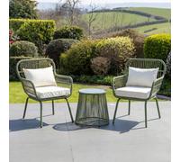 Artemis Home Carbini Patio Bistro Set - 2 Chairs and Side Table - Green, Green