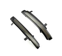 CarBlinker 2Pieces For Skoda For Octavia 2009-2013 For SUPERB 2008-2014 Dynamic LED Turn Signal Blinker Mirror Flasher Light SideIndicator(Blue and yellow)