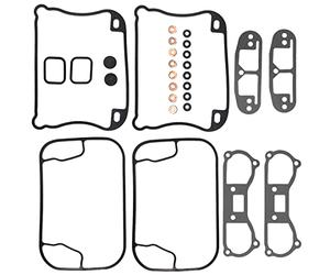 Carbman Rocker Box Gasket Kit Steel Base Gaskets for 1992-1999 Harley Evolution 1340cc Big Twin #17042-92