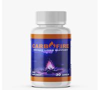CarboFire - Natural Popular Supplement - Weight Management - Natural 8 Ingredients - 30 Capsules/Supplement Heaven