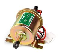 CarBole Universal Electric Fuel Pump 12V 1.2A Gas Diesel Inline 4-7 P.S.I. Low Pressure Petrol Pump Copper Model HEP-02A
