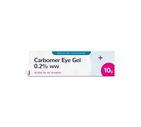 CARBOMER 0.2% Lubricating Eye Gel for Dry, Tired Eyes - Intensive Lubrication & Moisturising Formulation for Daily Eye Care Routine - Immediate Eye Hydration & Night Relief | 3 x10g Pack