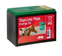 Carbon and zinc batteries Ako TopLine Plus Energy 55Ah, 9V