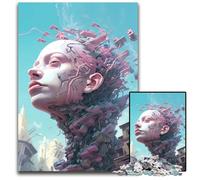 Carbon Baced Life Form JigsawPuzzle 1000 Pieces for Adults Challenging Puzzles DIY Decoration Brain Challenge for Adult Family 1000 PCS(38x26cm)