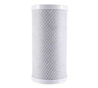 Carbon Block Filters 10" BB Water Filter 10" x 4.25" Large Diameter, 10 Inch Filter Cartridge, High Flow Rate Activated Carbon WRAS Approved Materials for Water Treatment, Drinking Water & Chlorine