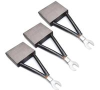 Carbon Brush，10pcs Electric Forklift Oil Pump Motor Carbon Brush 10x25x24mm