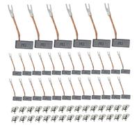 Carbon Brush, 30pcs Replacement Carbon Brushes, F83 Dc Motor Brushes with Imported Material, 6.3x9.4x20mm ;1
