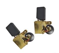 Carbon Brush Holder for Bosch Router Models POF1200AE and POF1400ACE - Replacement Part 1609203V51, Metal and Carbon Construction, 2-Pack, Black