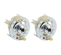 Carbon Brush Holder Pack for Rs775 Rs750 Rs755 Motor 2 Replacement 4 or 3 or Having Metal for Compatible with Sheet for Me (2Carbon Brush Holder with Metal Sheet)